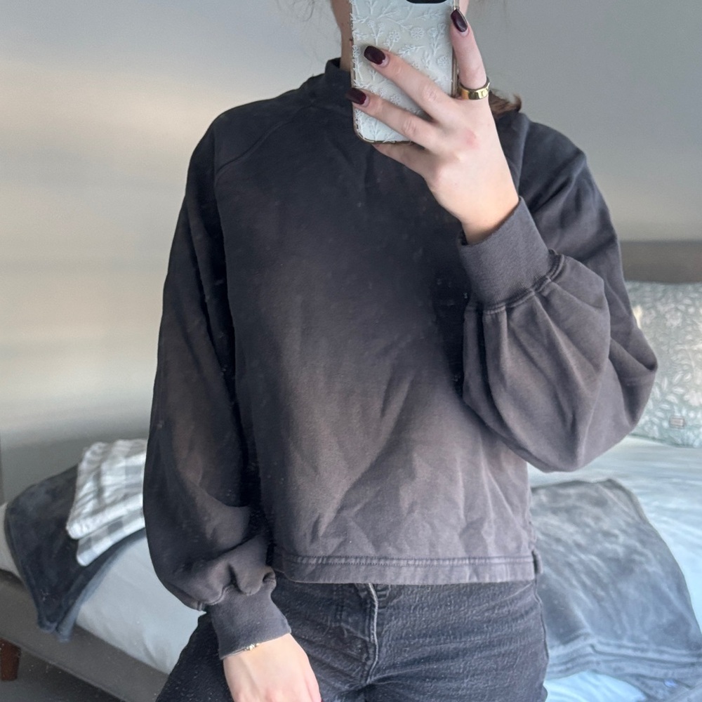 Women's Charcoal Gray Sweatshirt